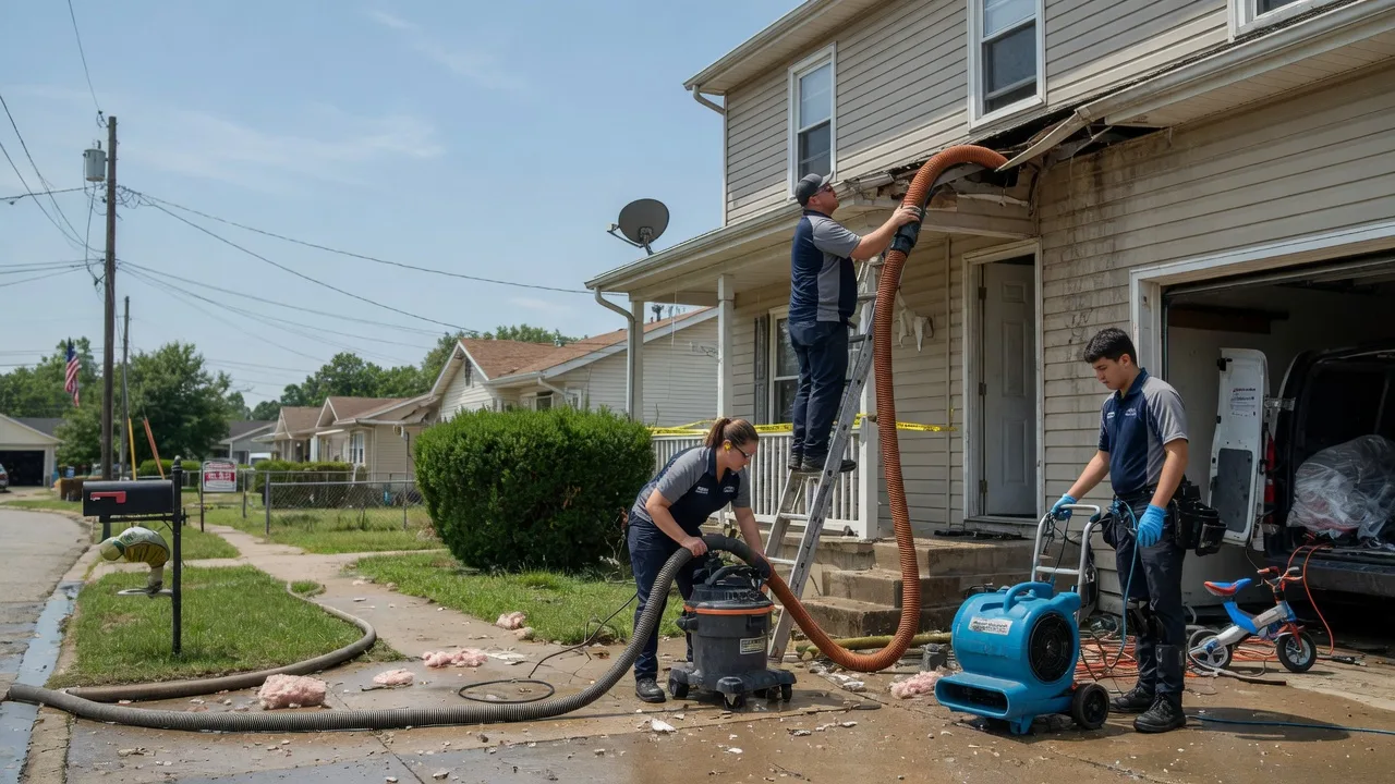 Water Damage Restoration in Drumright, OK near me